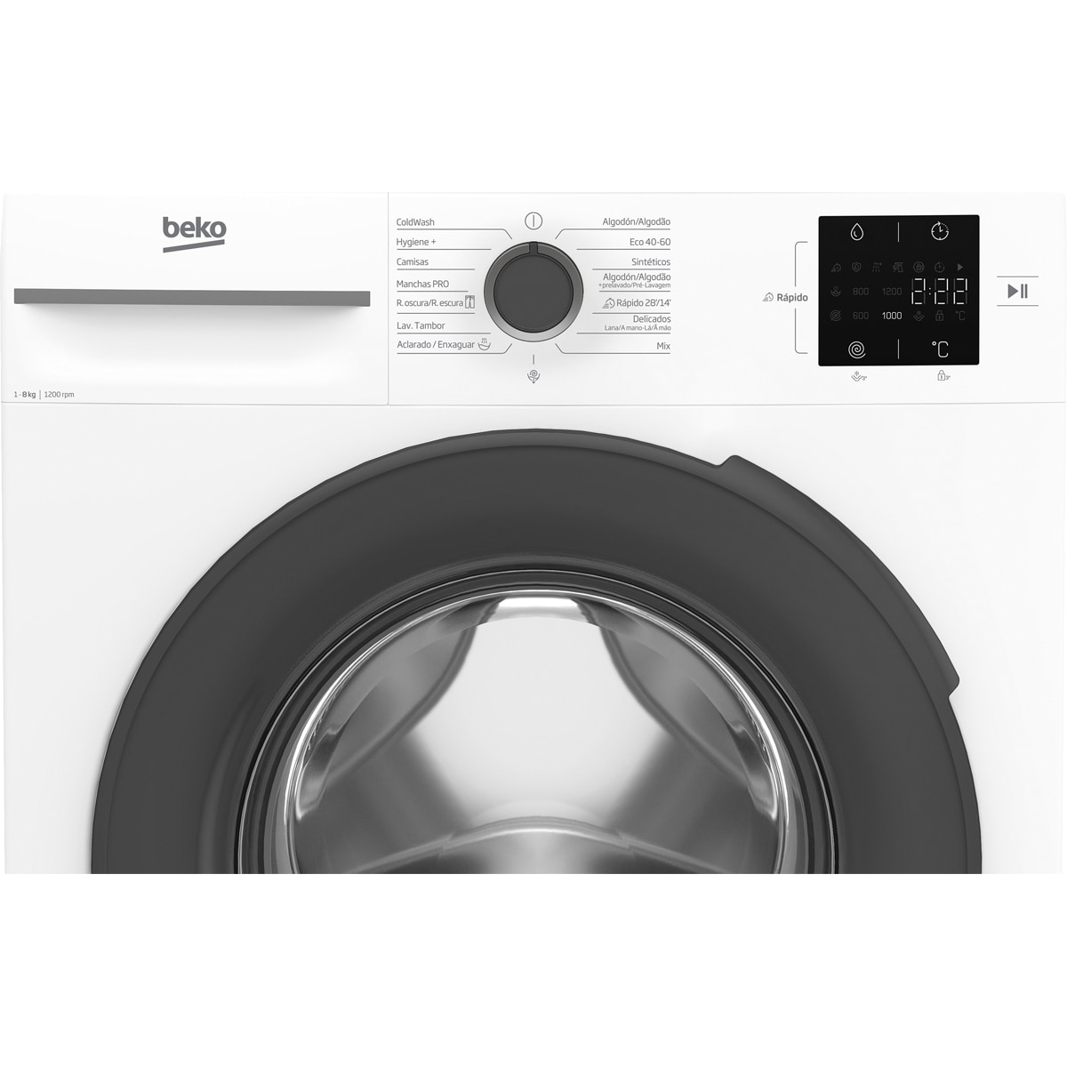 Lavadora Beko 8 Kg / 1.200 rmp - VBM1WFT38223WA Blanco-6