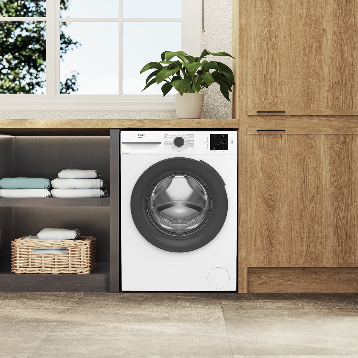 Lavadora Beko 8 Kg / 1.200 rmp - VBM1WFT38223WA Blanco-10