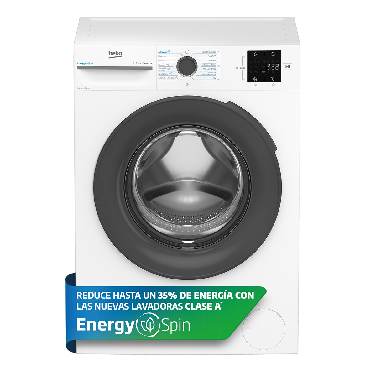 Lavadora Beko 10 Kg / 1.400 rmp - VBM3WFT310413WA Blanco-3