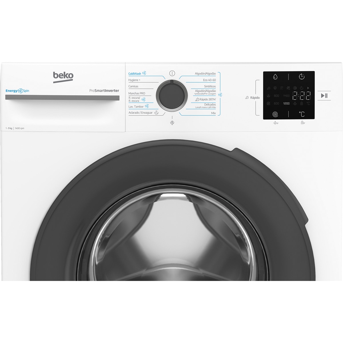 Lavadora Beko 9 Kg / 1.400 rmp - VBM3WFT39413WA Blanco-6