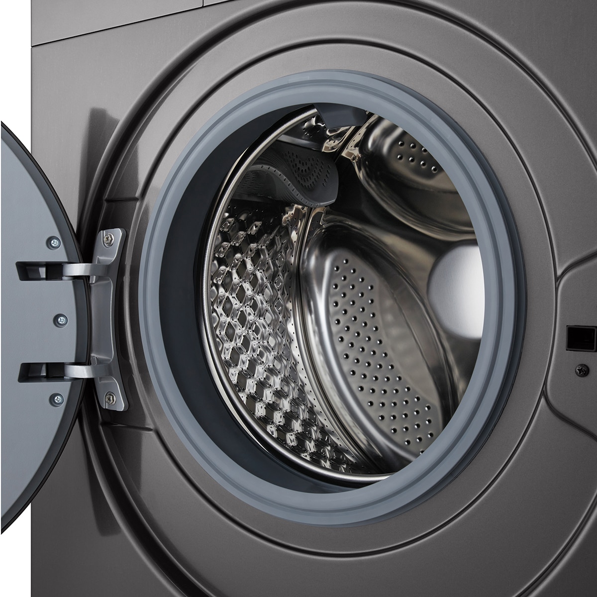 Lavadora LG  8kg / 1.400rpm - F4A10S8NDK Silver-8