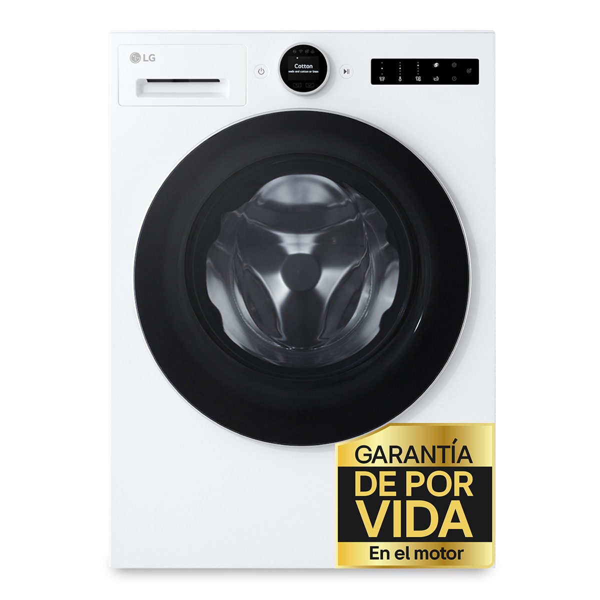 Imagen 0 de Lavadora LG, Inteligente, AI Direct Drive, TurboWash 360º, Autodosificación, 9kg / 1.400rpm, Serie 750 - F4X7509TWS
