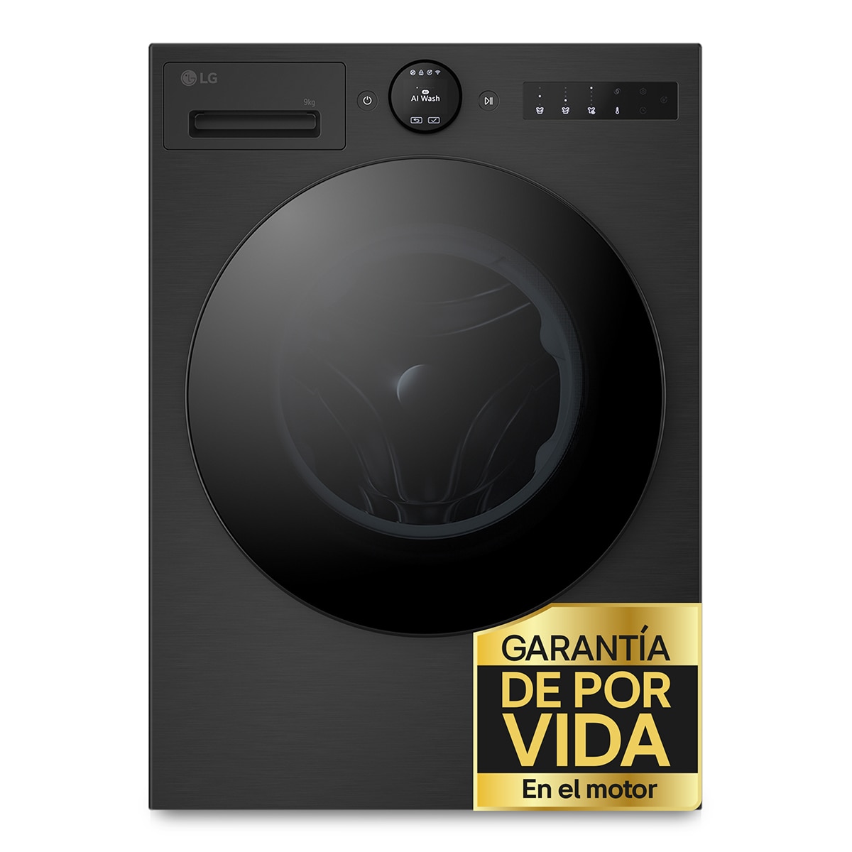 Imagen 0 de Lavadora LG, Inteligente, AI Direct Drive, TurboWash 360º, 9kg / 1.400rpm, Serie 700 - F4X7009TBB