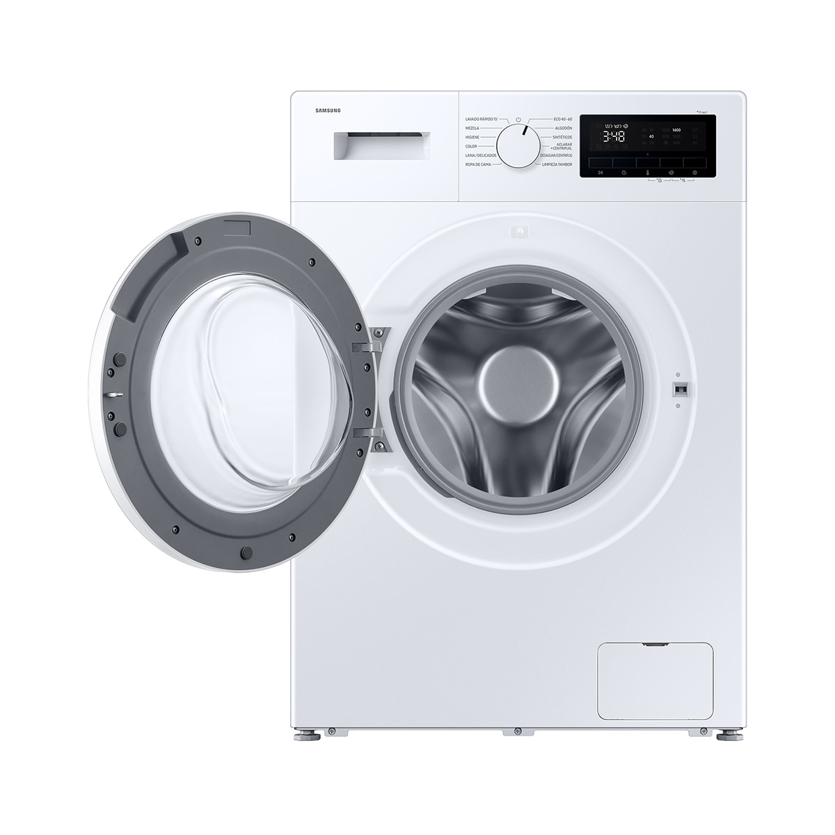 Lavadora Samsung 9Kg / 1.400 rpm Motor Digital Inverter - WW90FG3M05TWEC Blanco-8