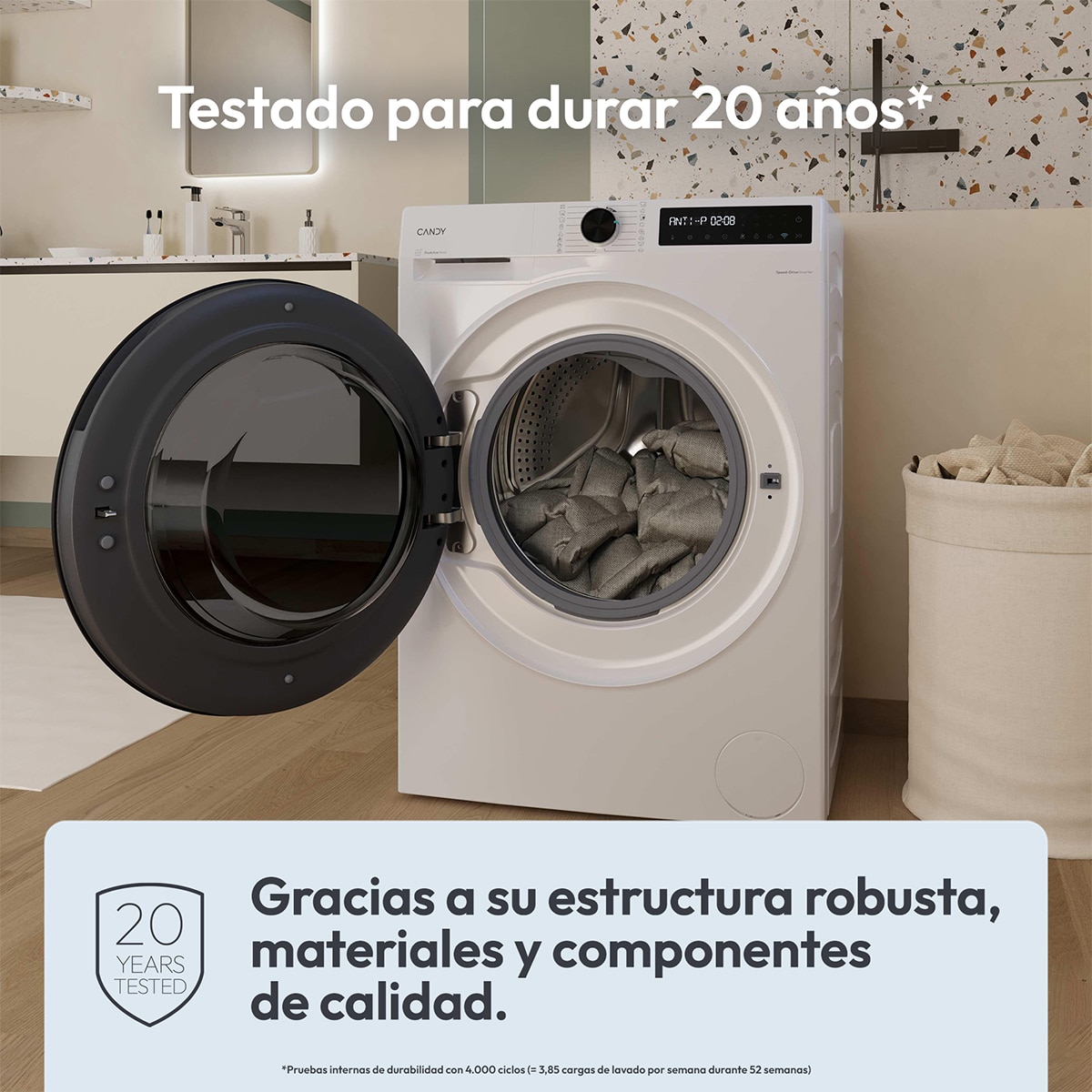 Thumbnail 5 de Candy Prowash 12kg Lavadora Secadora Inverter ⚙️