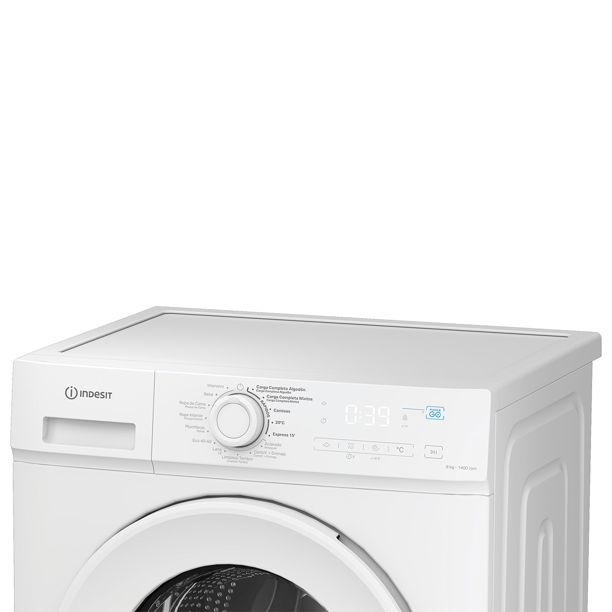 Lavadora Indesit 8 kg / 1.400 rpm - IMA 864 MY TIME SPT Blanco-5