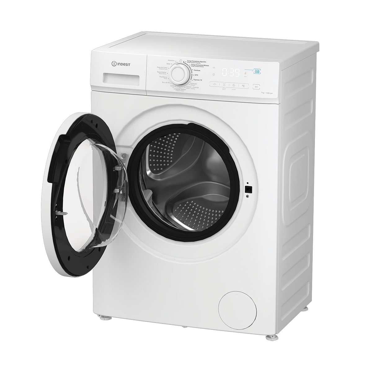 Lavadora Indesit 7 kg / 1.200 rpm - IMA 762 MY TIME SPT Blanco-2