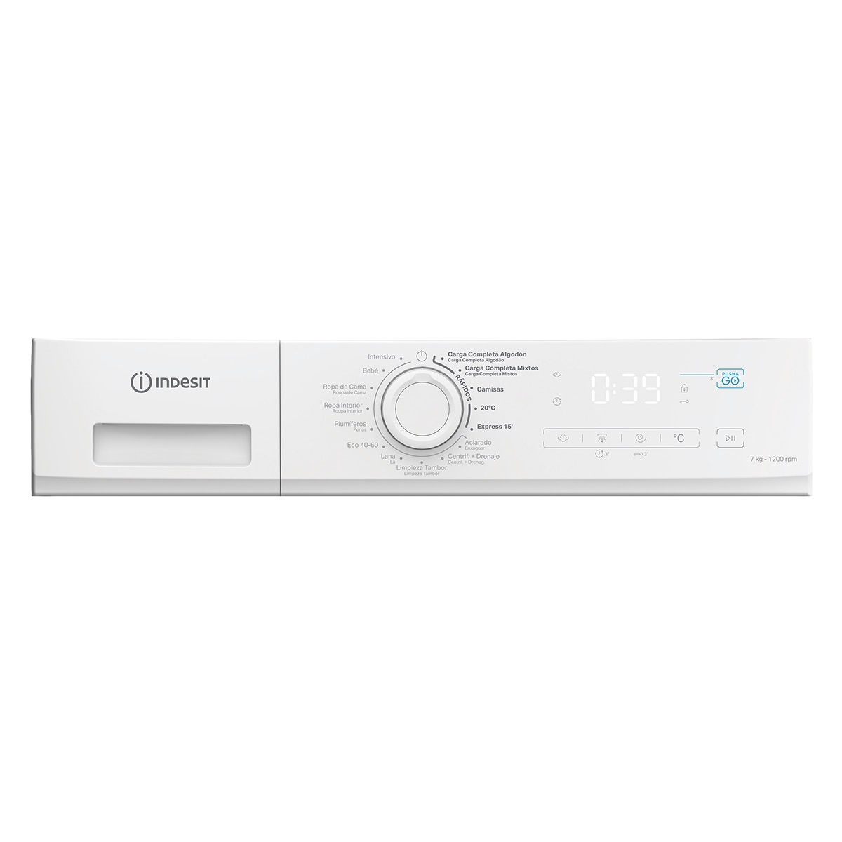 Thumbnail 3 de Indesit IMA 762 MY TIME Lavadora 7 kg 1.200 rpm