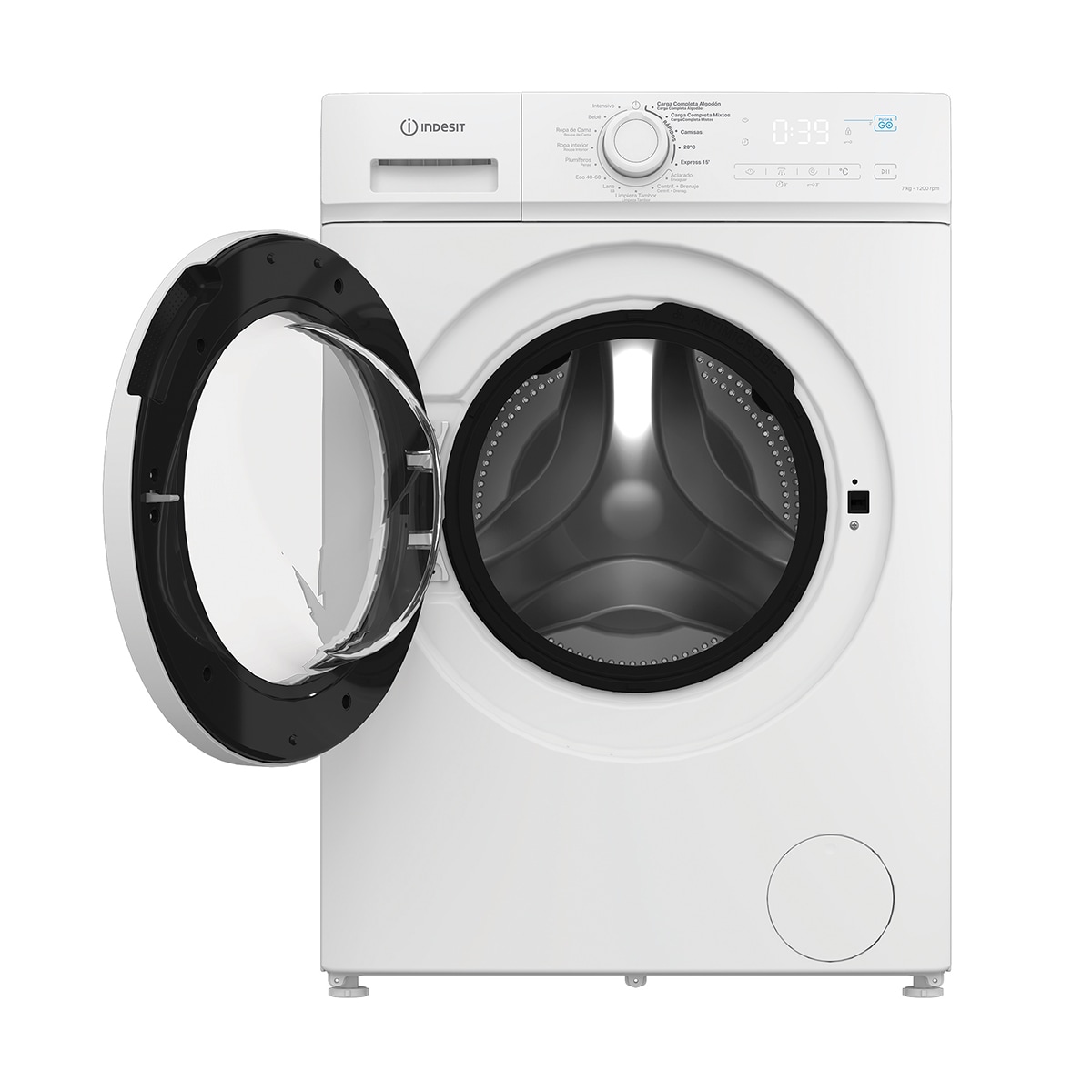 Lavadora Indesit 7 kg / 1.200 rpm - IMA 752 MY TIME SPT Blanco-2