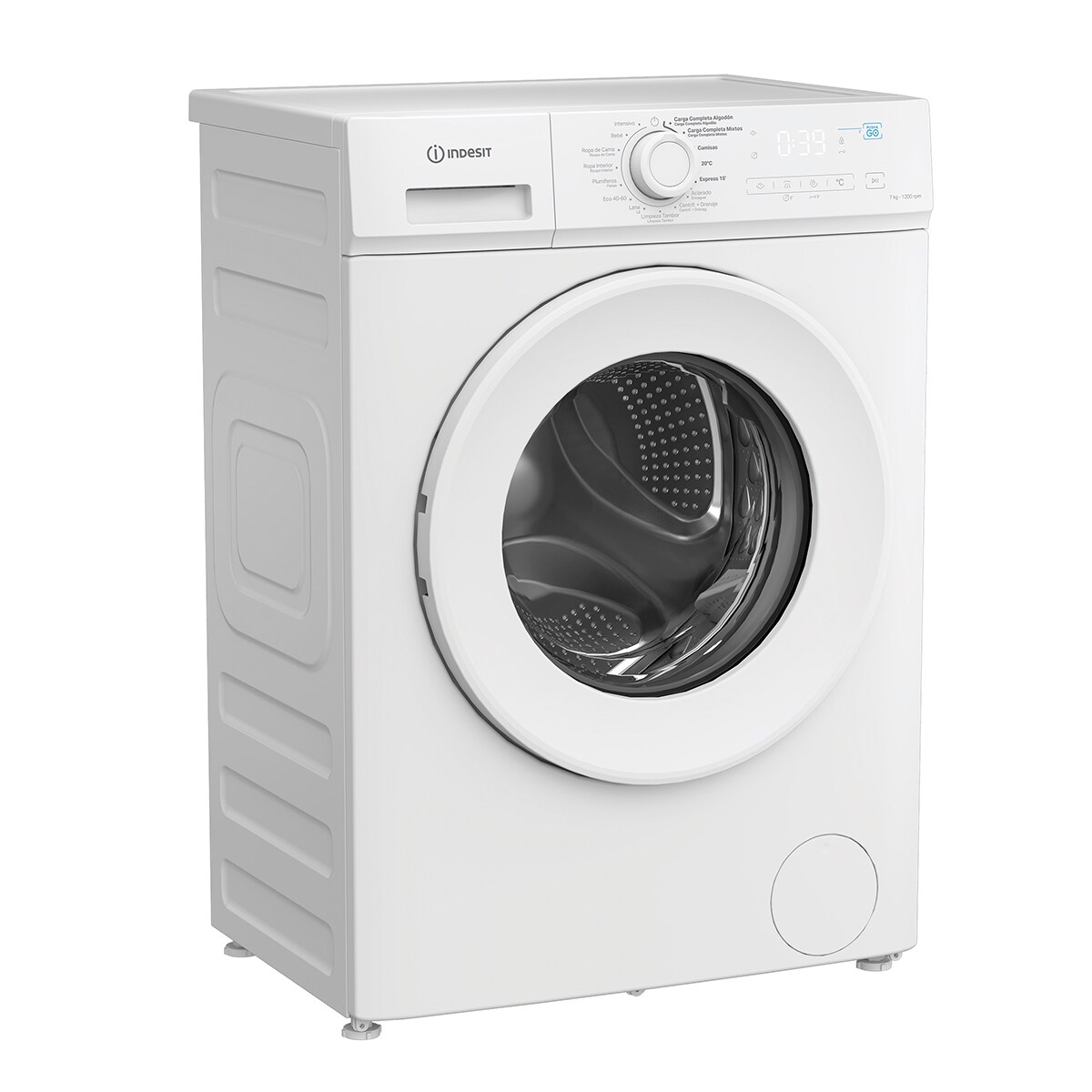 Lavadora Indesit 7 kg / 1.200 rpm - IMA 752 MY TIME SPT Blanco-5