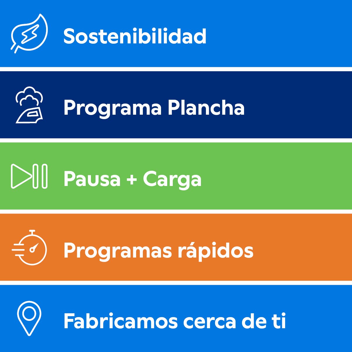 Lavadora Balay 8 Kg / 1.200 rpm, Programa Plancha, ExtraSilencio - 3TS382X Acero mate antihuellas-13