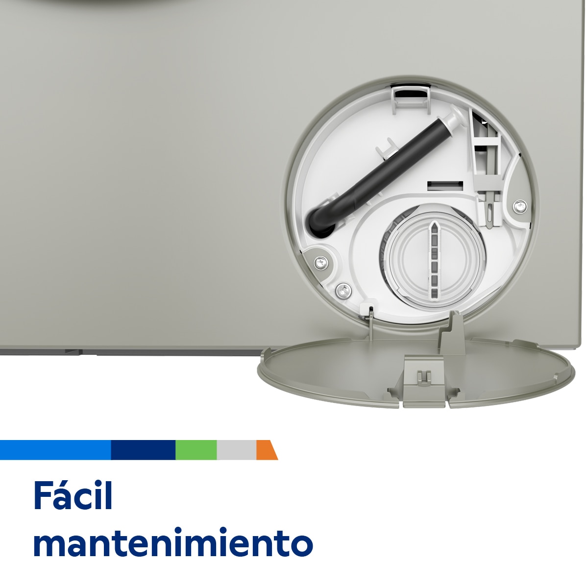 Lavadora Balay 8 Kg / 1.200 rpm, Programa Plancha, ExtraSilencio - 3TS382X Acero mate antihuellas-16