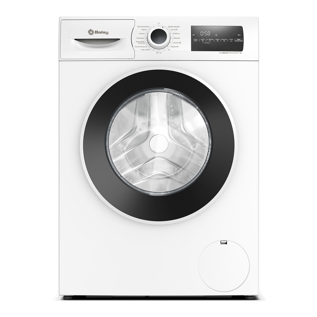 Imagen 0 de Lavadora Balay 8 Kg / 1.400 rpm, Programa Plancha, ExtraSilencio - 3TS385B