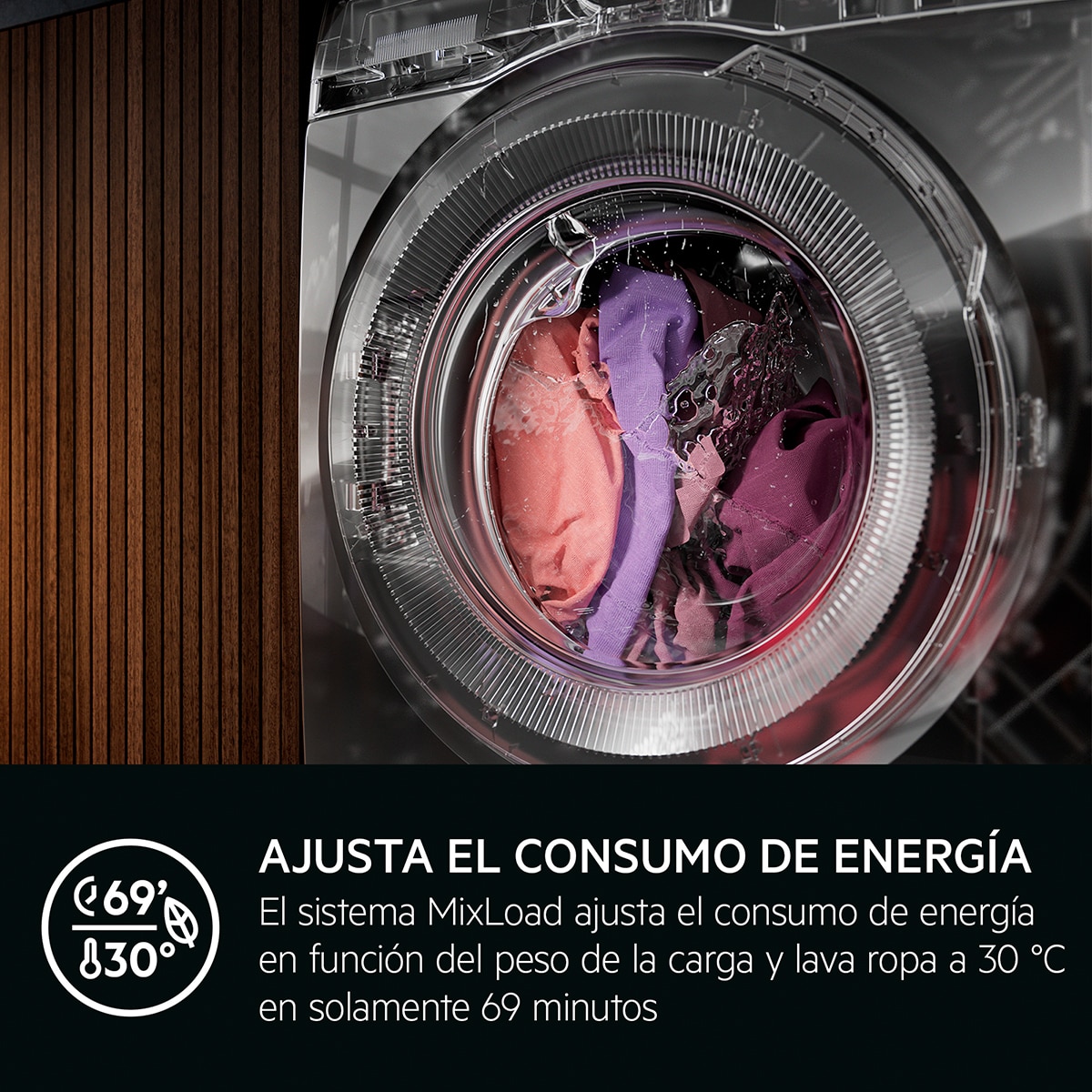 Lavadora AEG 11 kg / 1400 rpm Serie 7000 ProSteam® - LFSR7304L2B Blanco-7