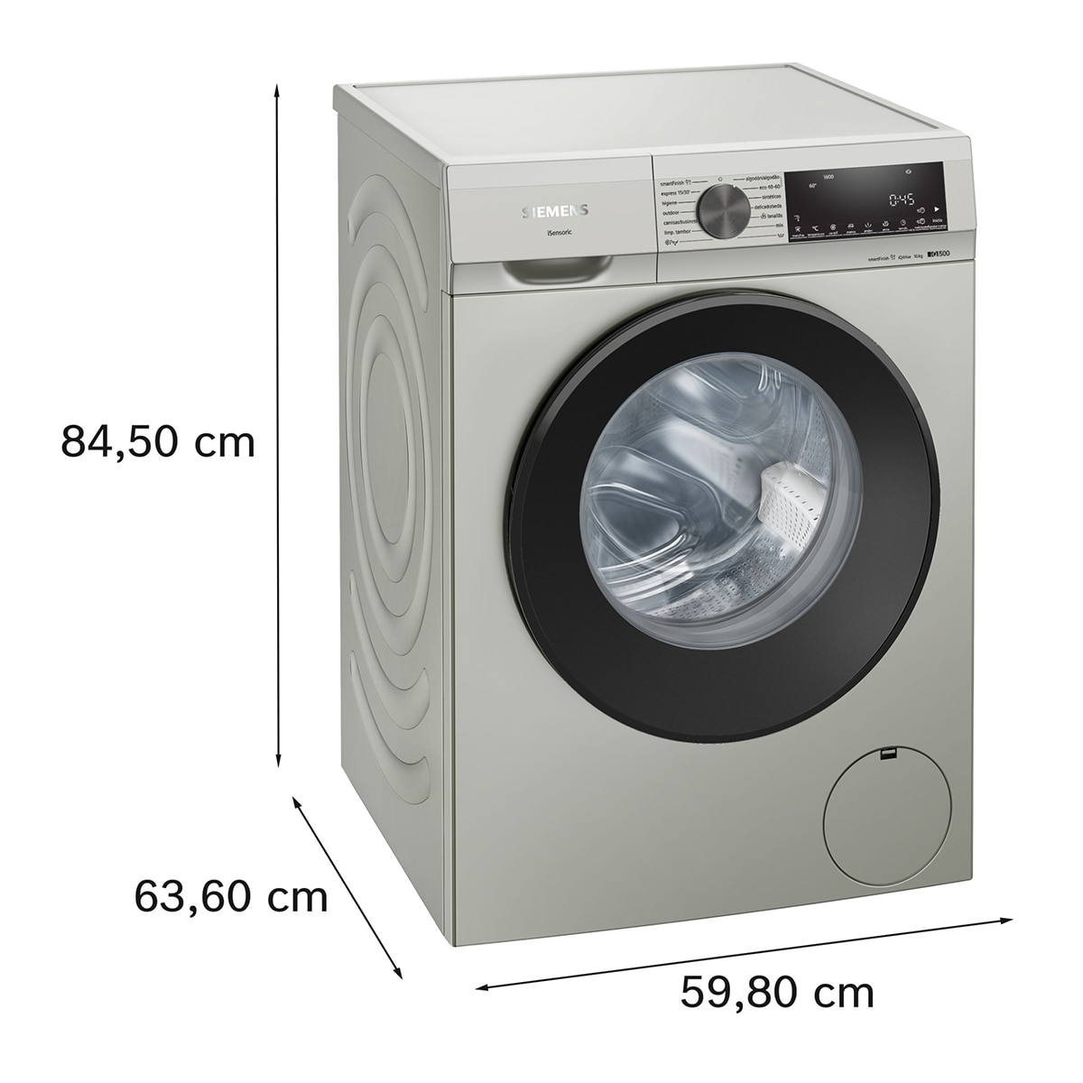 Thumbnail 1 de Siemens WG56G2ZAES lavadora 10 kg, 1.600 rpm 🧺