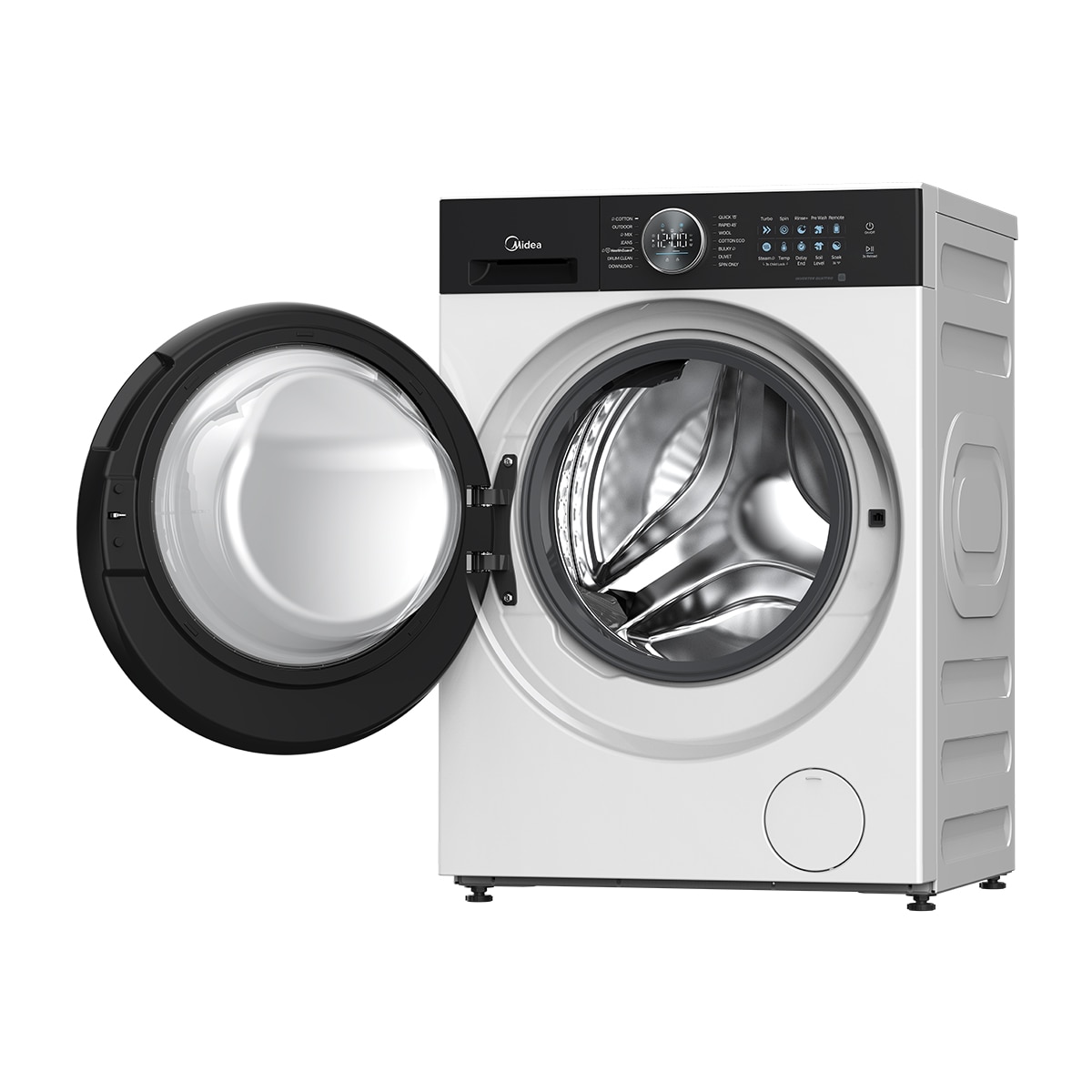 Lavadora Midea 8 Kg / 1.400 rpm, Vapor - MF210W80BA20/W-ES Blanco-14