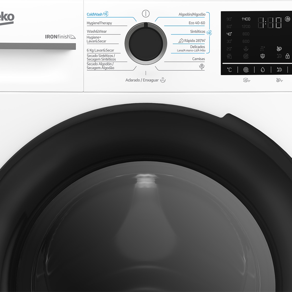 Thumbnail 3 de Beko BM5DFT49437WB lavadora 9 kg 1400 rpm