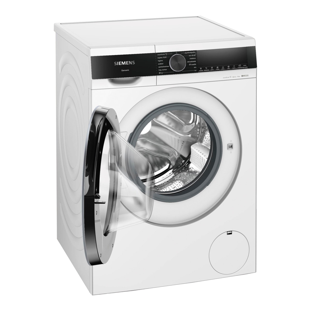 Lavadora Siemens iQ500 10 kg/1.600 rpm, SmartFinish, AntiManchas - WG56G2Z1ES Blanco-3
