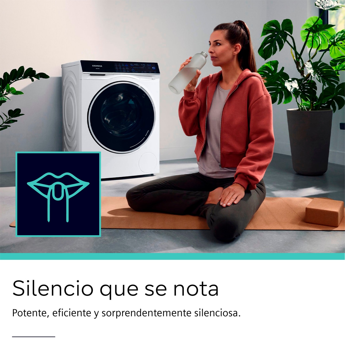 Lavadora Siemens iQ500 10 kg/1.600 rpm, SmartFinish, AntiManchas - WG56G2Z1ES Blanco-8