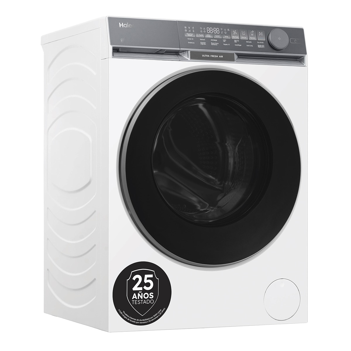 Lavadora Haier 9kg /1400 rpm, Motor Direct Motion, X9 - HW90-B14387U1-IB Blanco-3