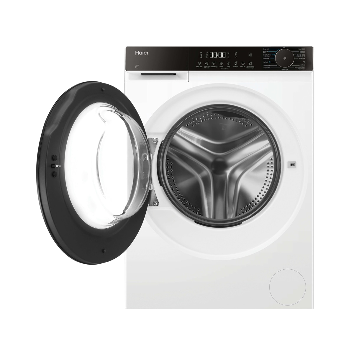 Lavadora secadora Haier 8kg /1400 rpm, Motor Inverter, X5 Series - HWD80BP14357TUIB Blanco-3