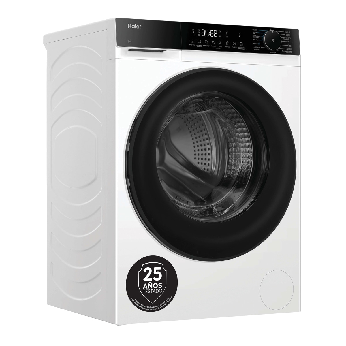 Lavadora secadora Haier 8kg /1400 rpm, Motor Inverter, X5 Series - HWD80BP14357TUIB Blanco-4