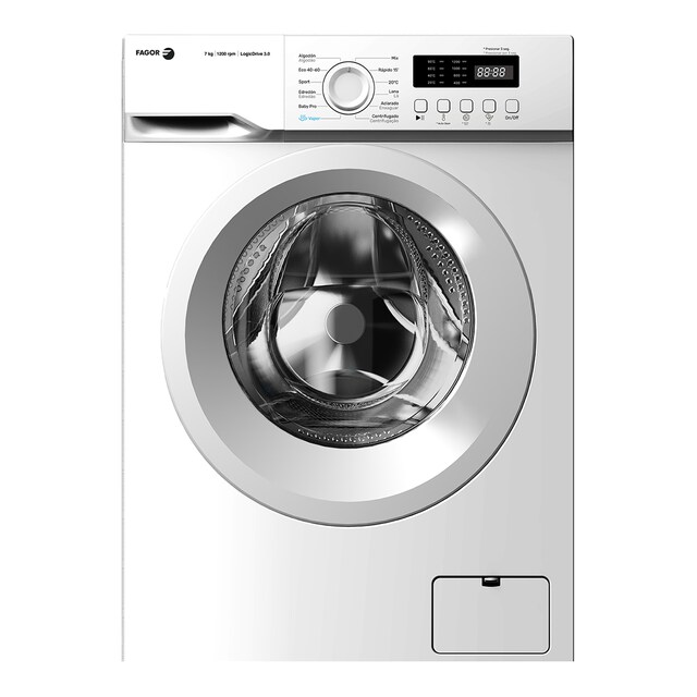 Imagen 0 de Lavadora Fagor 7 kg/1.200 rpm, Motor Inverter - 3FE-7712