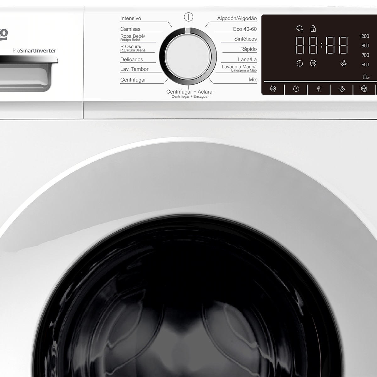 Lavadora Beko 8 Kg / 1200 rpm, función Vapor - B1XW862WSPT Blanco-3
