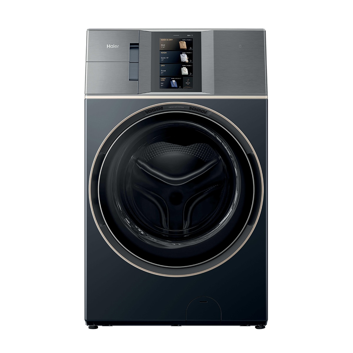 Lavadora secadora Haier 18kg /1200 rpm, Motor Direct Motion y Bomba de Calor, Couture Care  - HWD180BD12LGNU-S Antracita-3