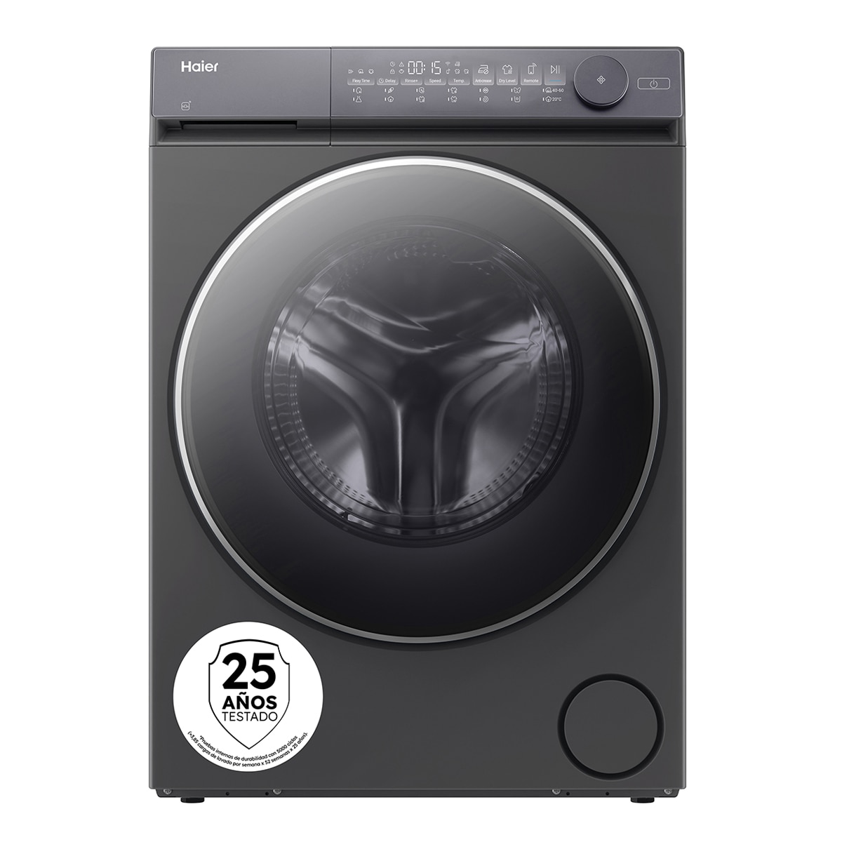 Imagen 0 de Lavadora secadora Haier 9kg /1400 rpm, Motor Inverter, X 7  - HWD90BP14367GTUS