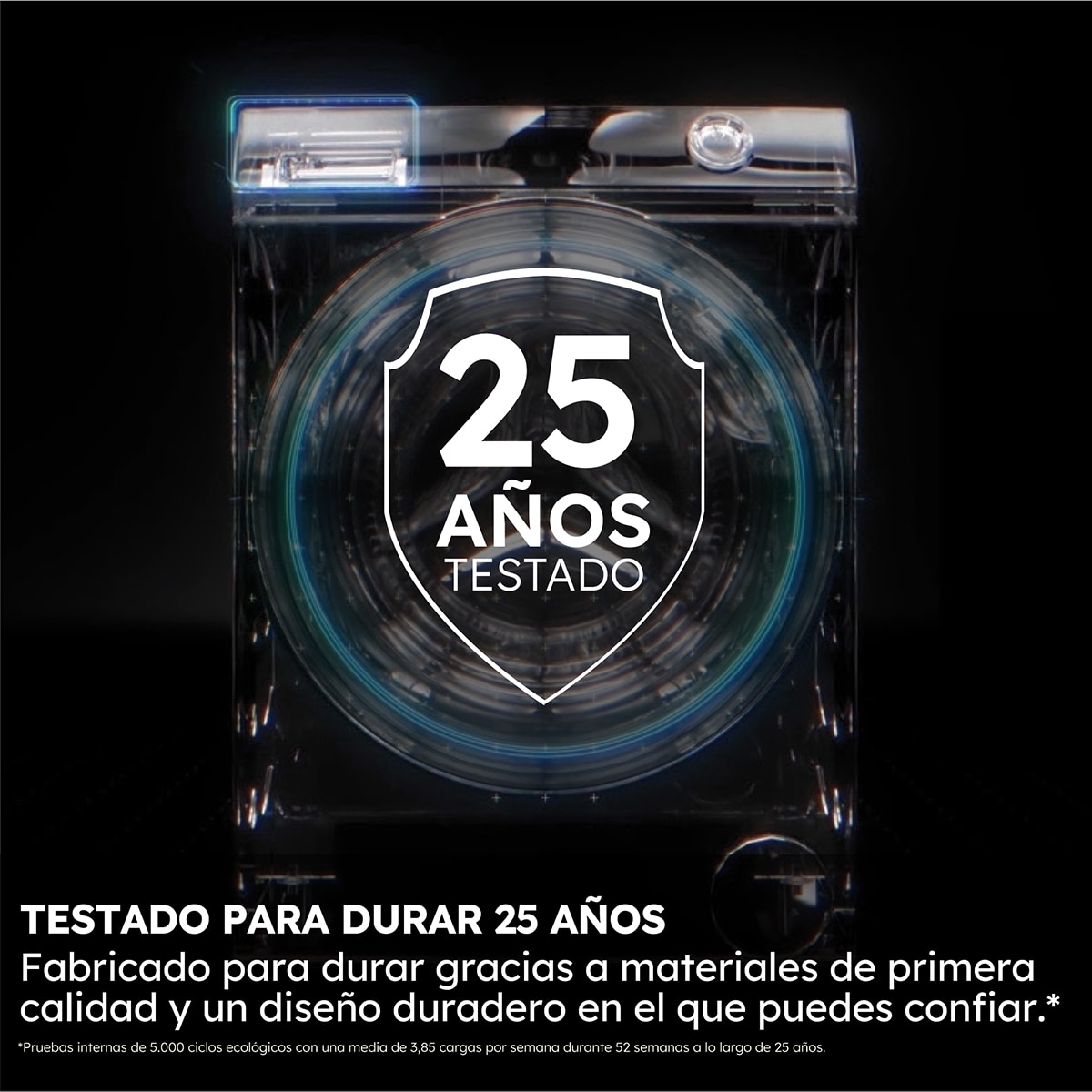 Lavadora secadora Haier 9kg /1400 rpm, Motor Inverter, X 7  - HWD90BP14367GTUS Antracita-4