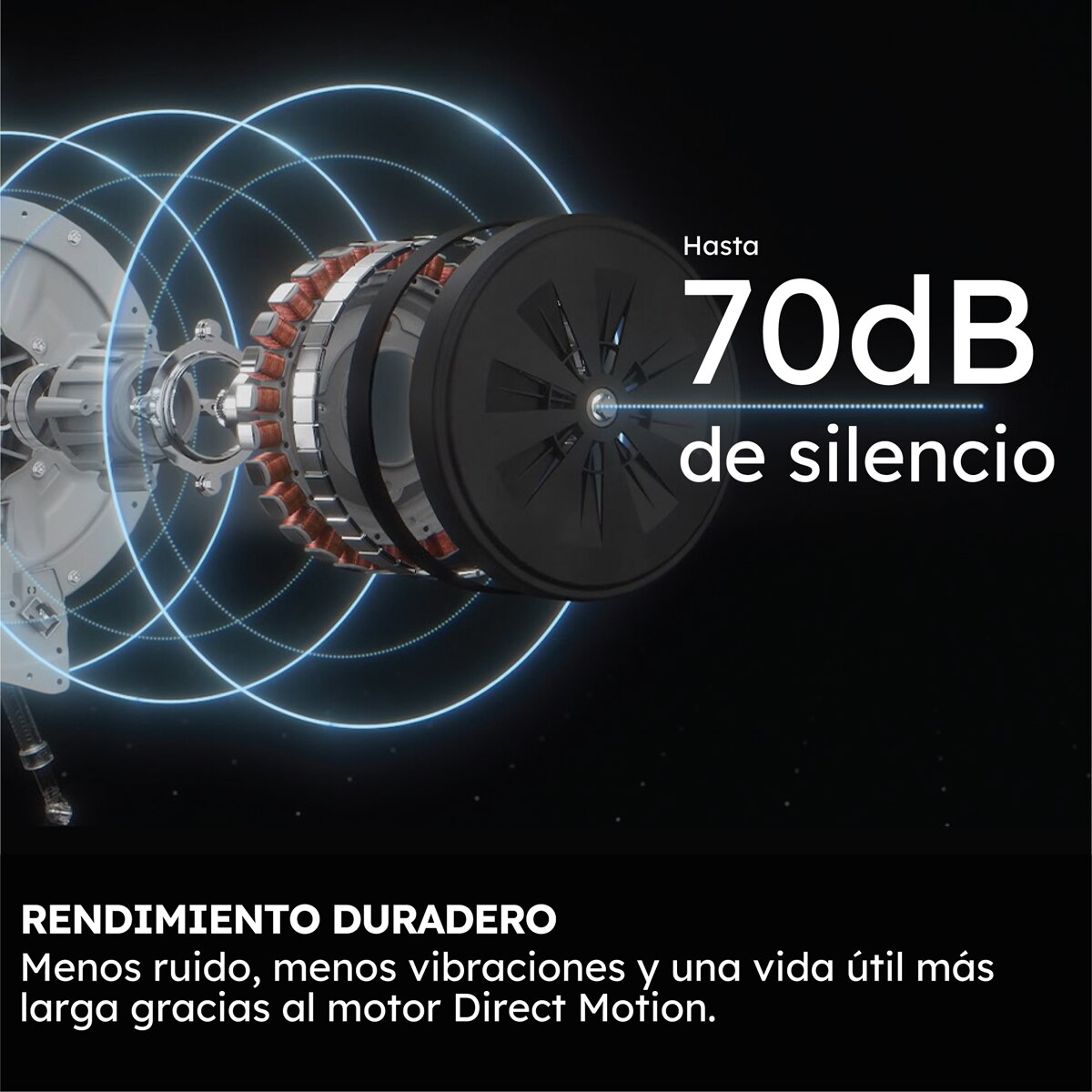 Lavadora secadora Haier 9kg /1400 rpm, Motor Direct Motion, X 7  - HWD90-B14367U-S Blanco-9
