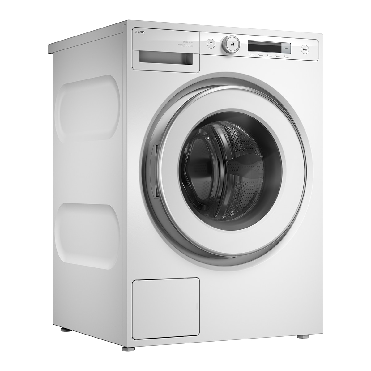 Lavadora Asko 9 Kg / 1600 rpm, 4 Amortiguadores, Dosificación Automática - W3096RW Blanco-4