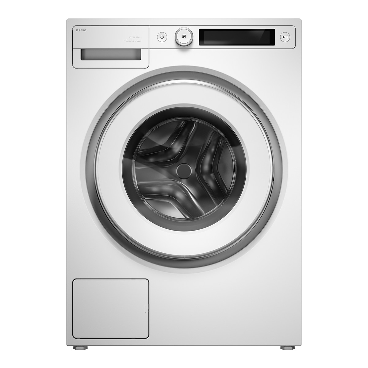 Imagem 0 de Máquina de Lavar Roupa Asko W5096CW Carga Frontal de 9 kg e 1600 rpm - Branco