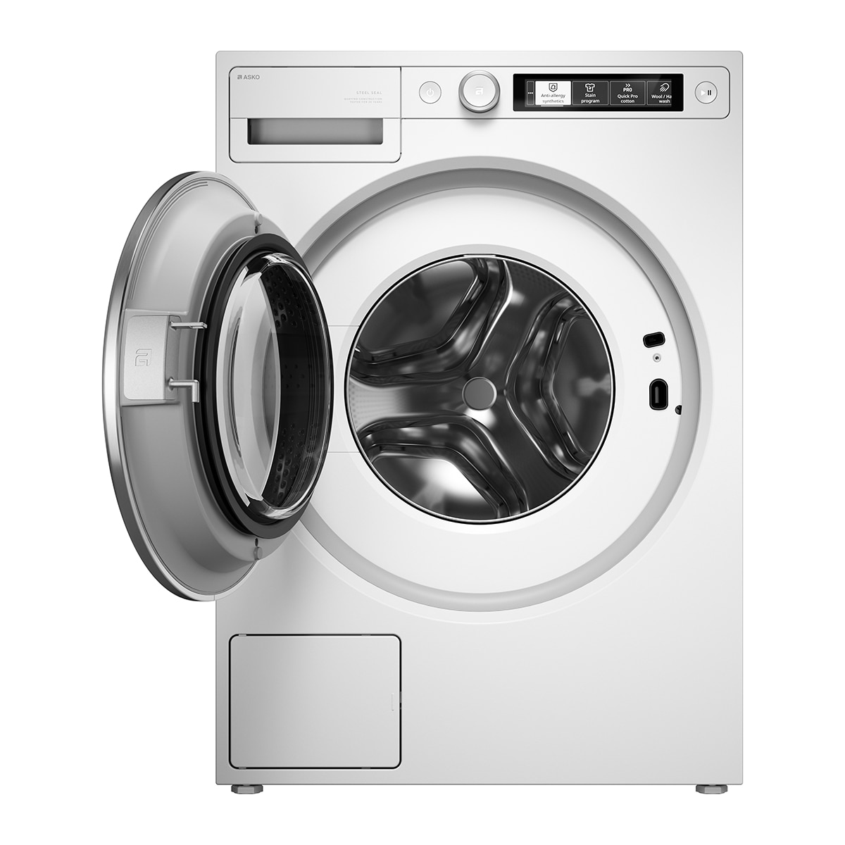 Lavadora Asko 11 kg / 1400 rpm - W5114CXLW Blanco-5