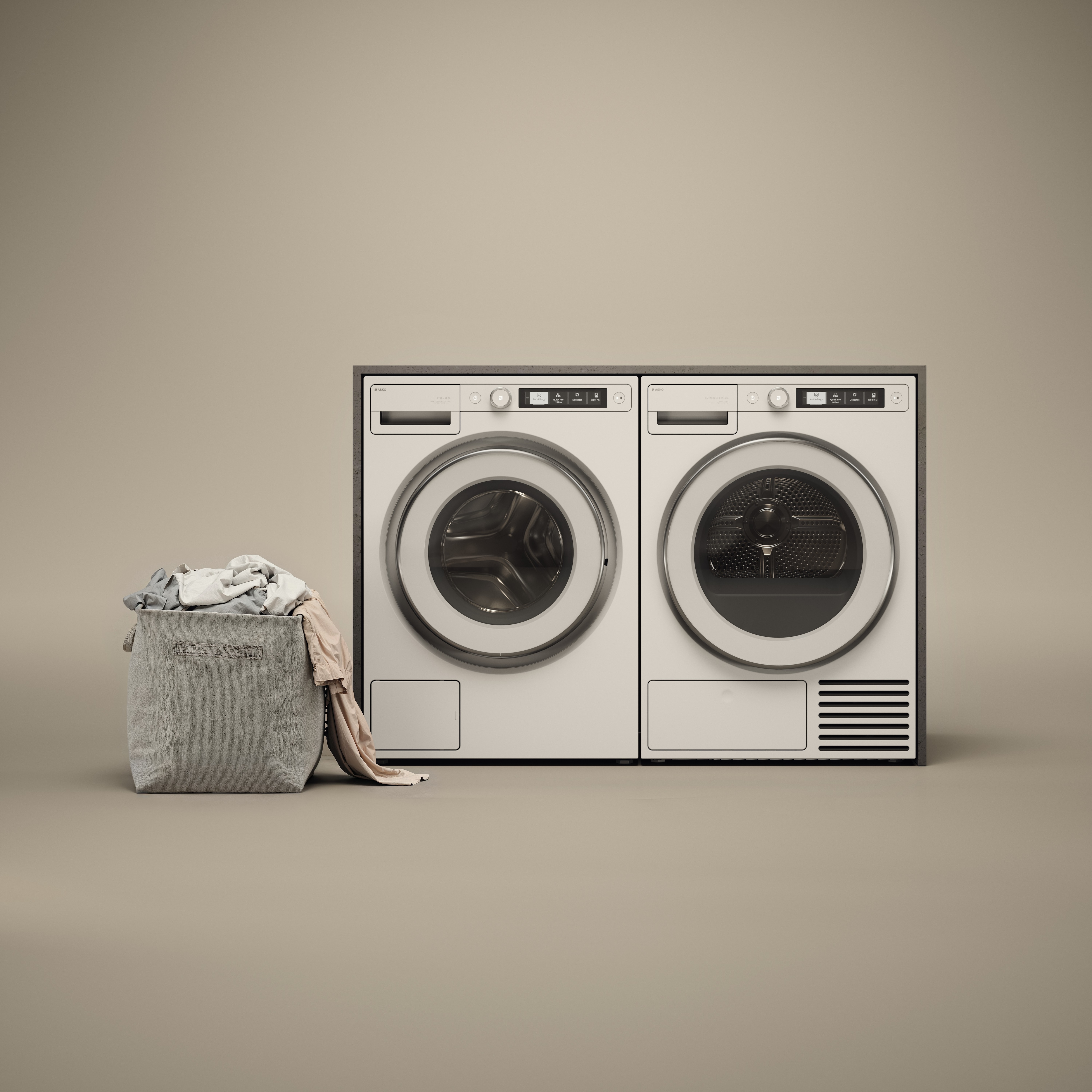 Lavadora Asko 11 kg / 1400 rpm - W5114CXLW Blanco-6