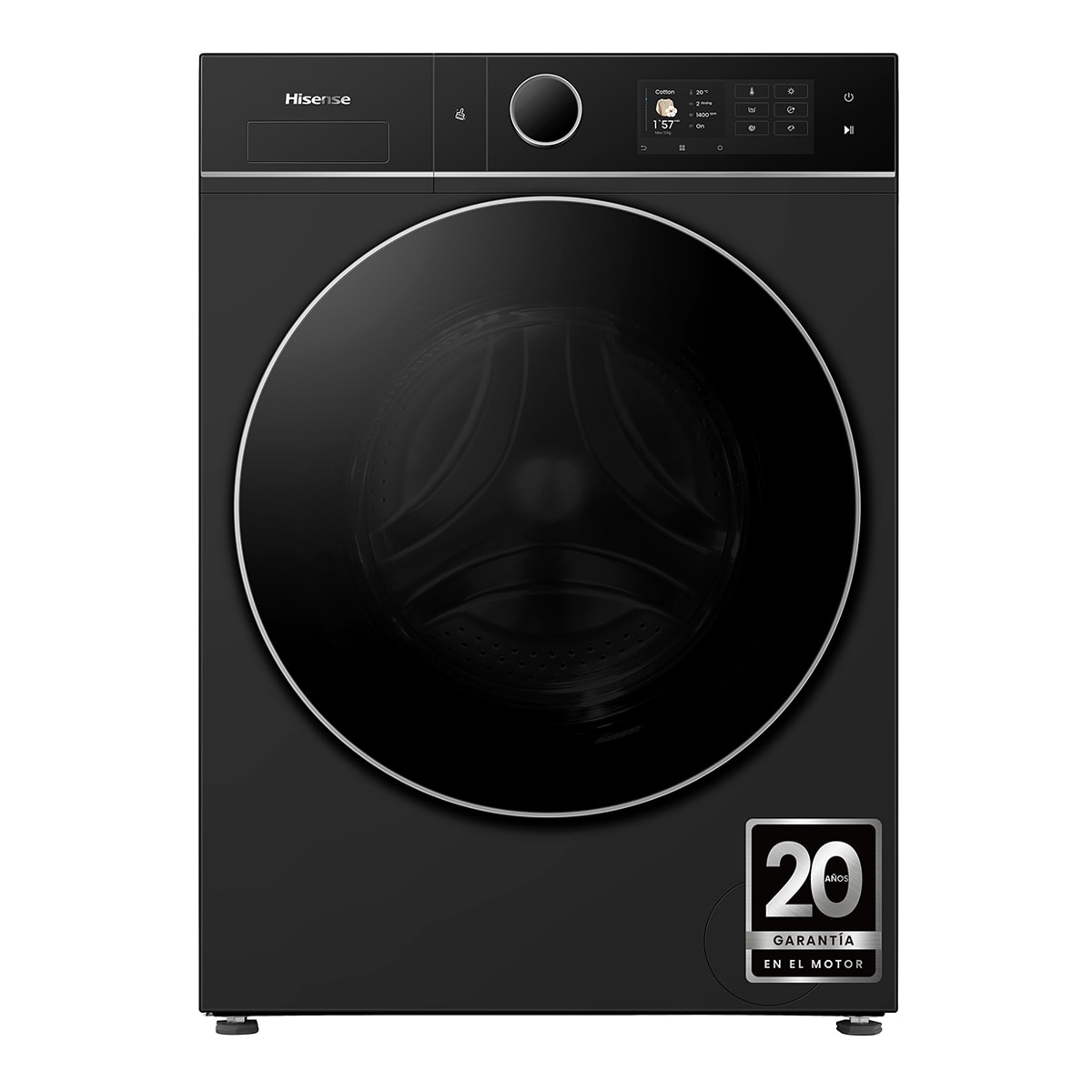 Imagen 0 de Lavadora secadora Hisense 12 kg/1400 rpm Kitchen Fit - WD5I1245BBRH