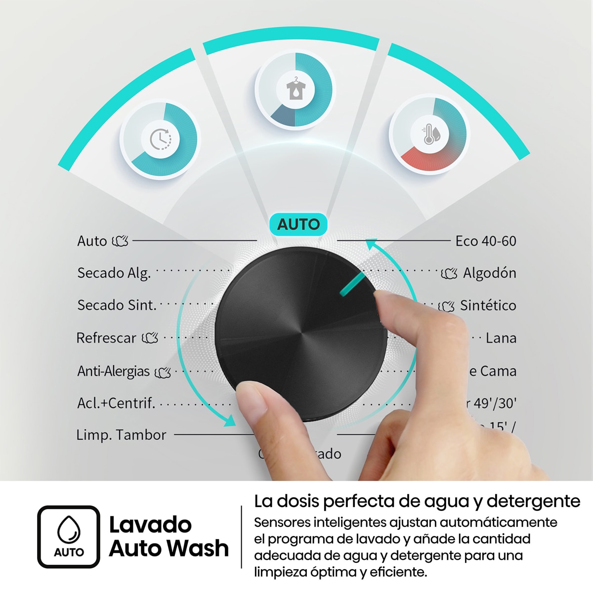 Lavadora secadora Hisense, 11 kg/1400 rpm con tecnología Inverter - WD1I1142BWL2 Blanco-7