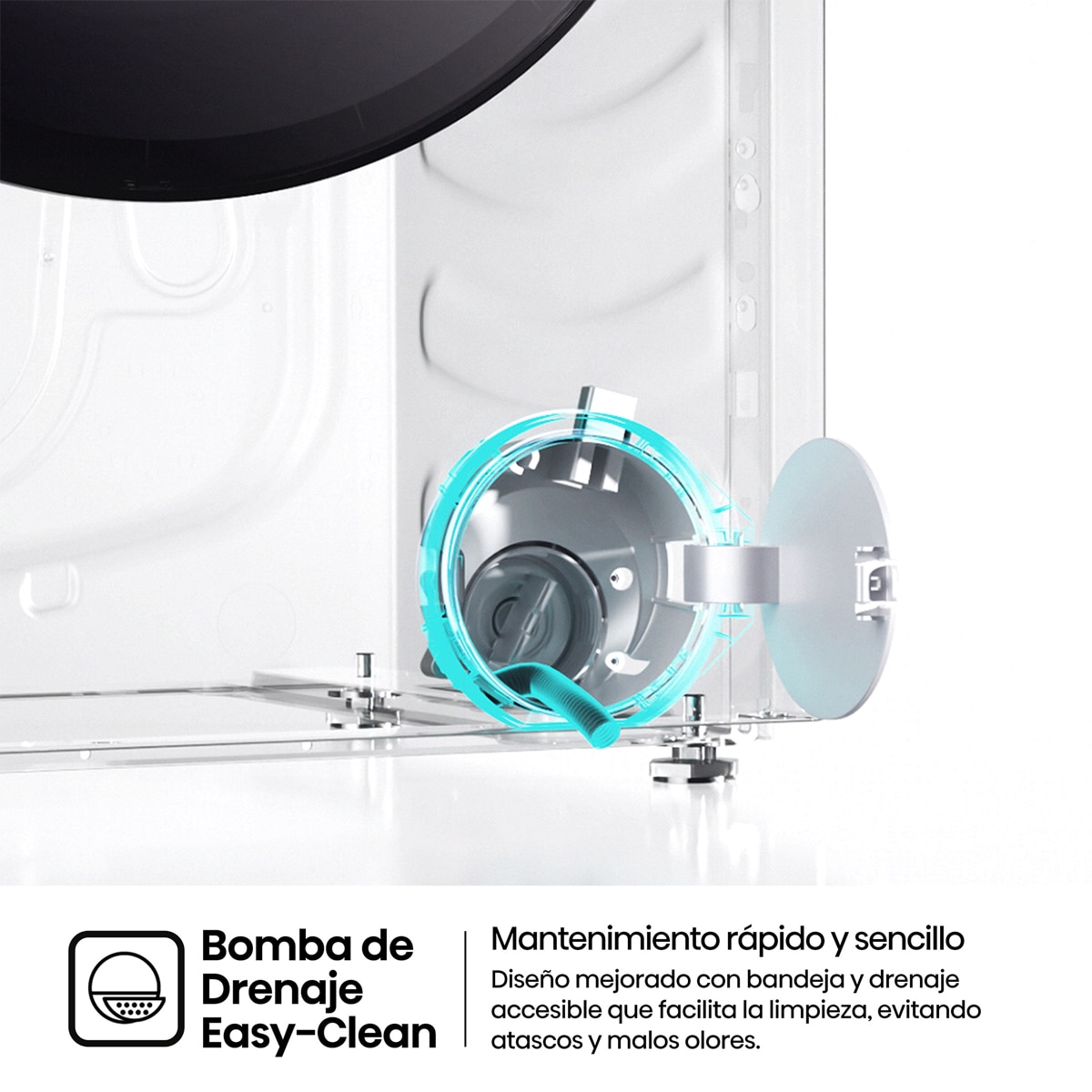 Lavadora secadora Hisense, 11 kg/1400 rpm con tecnología Inverter - WD1I1142BWL2 Blanco-15