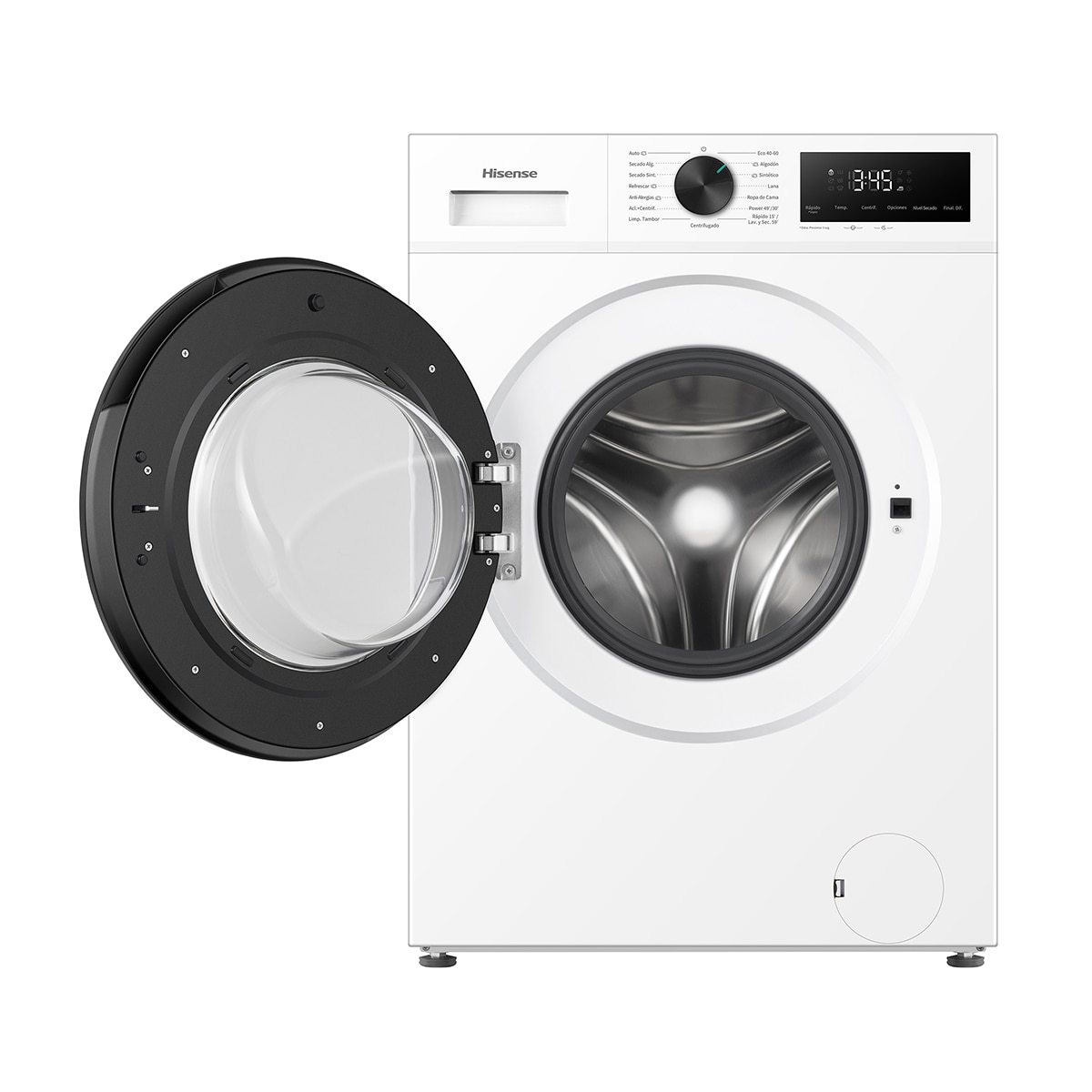 Lavadora secadora Hisense, 11 kg/1400 rpm con tecnología Inverter - WD1I1142BWL2 Blanco-21
