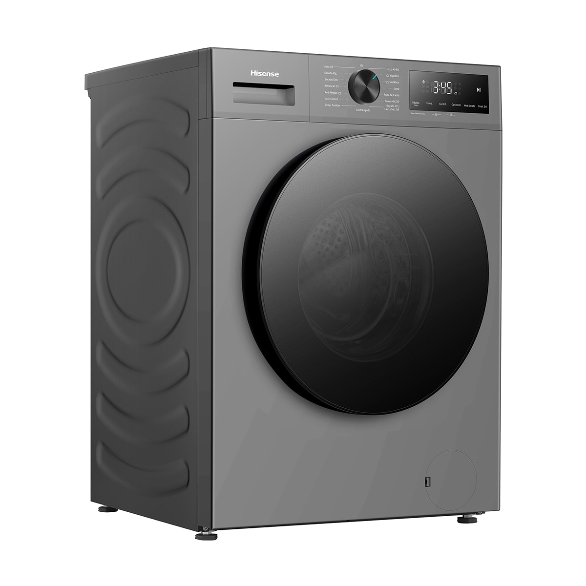 Lavadora secadora Hisense, 9 kg/1400 rpm con tecnología Inverter - WD1I9042BTF2 Gris oscuro-20