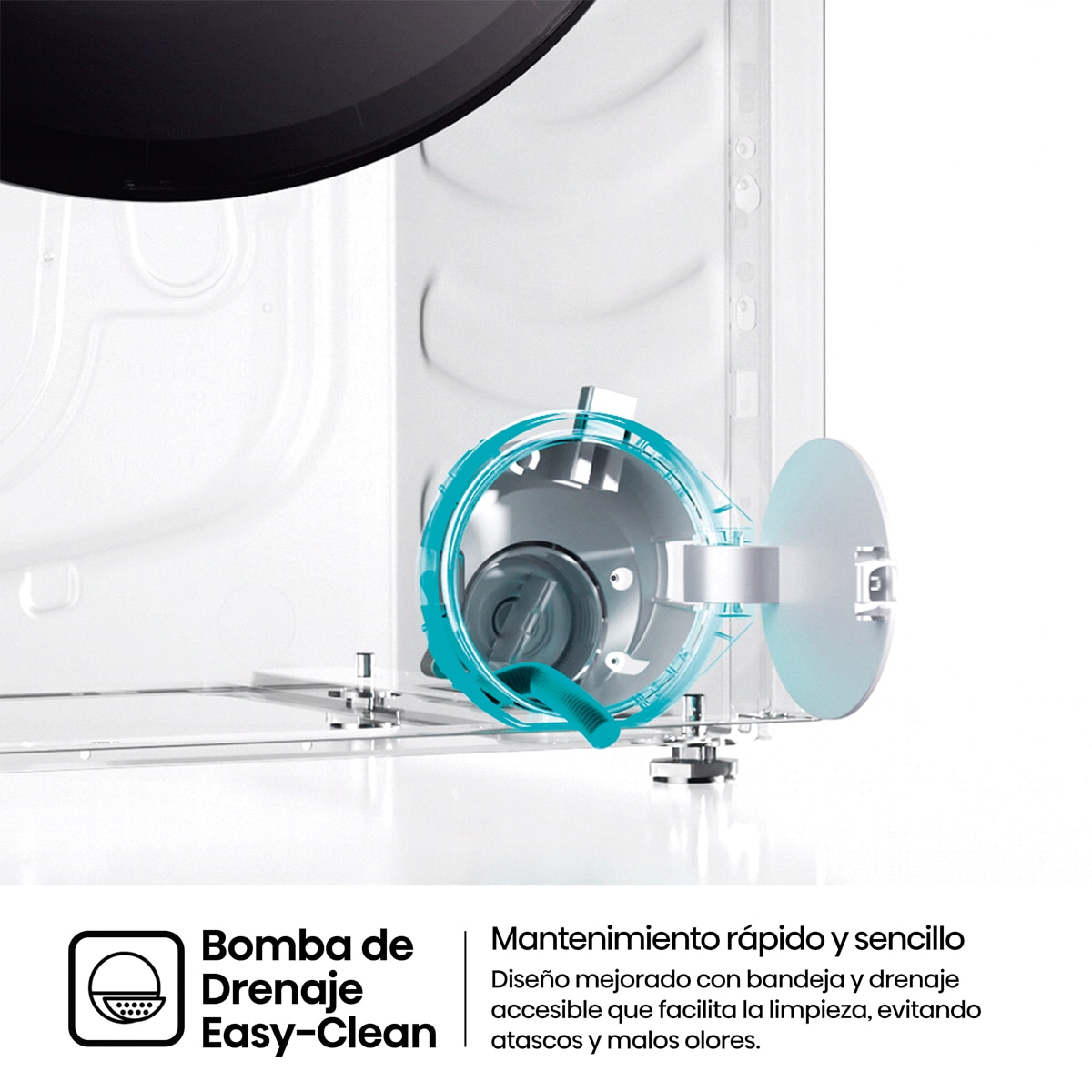 Imagen 14 de Lavadora secadora Hisense, 9 kg/1400 rpm con tecnología Inverter - WD1I9042BWF2 - Blanco Blanco