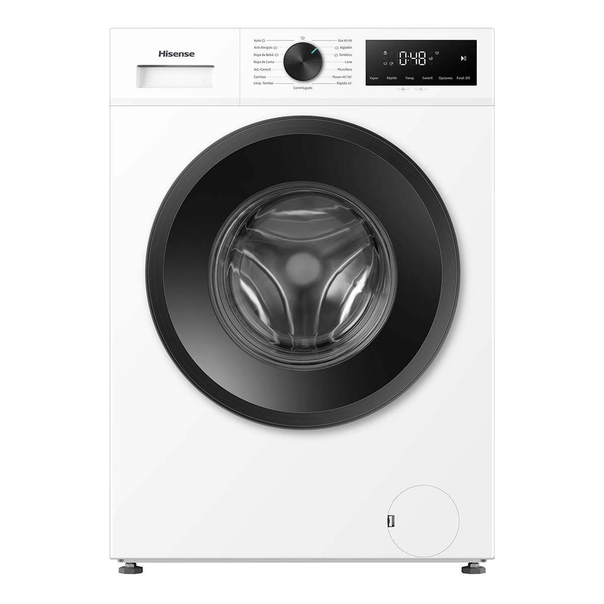 Imagen 0 de Lavadora Hisense 13 Kg/1400 rpm con tecnología Inverter - WF1I1342BWM
