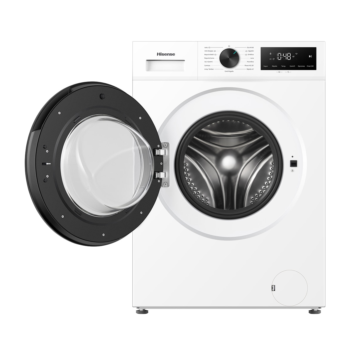 Lavadora Hisense, 11 Kg/1400 rpm, con tecnología Inverter - WF1I1142BWL Blanco-20