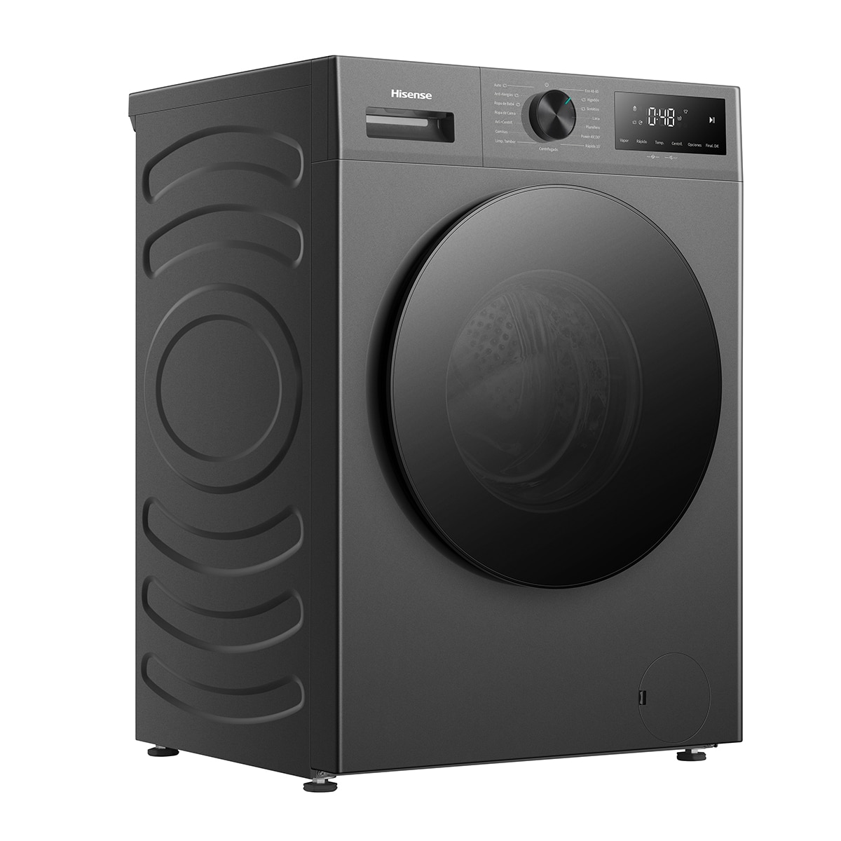 Lavadora Hisense,  9 Kg/1400 rpm, con tecnología Inverter - WF1I9042BTP2 Inox-16