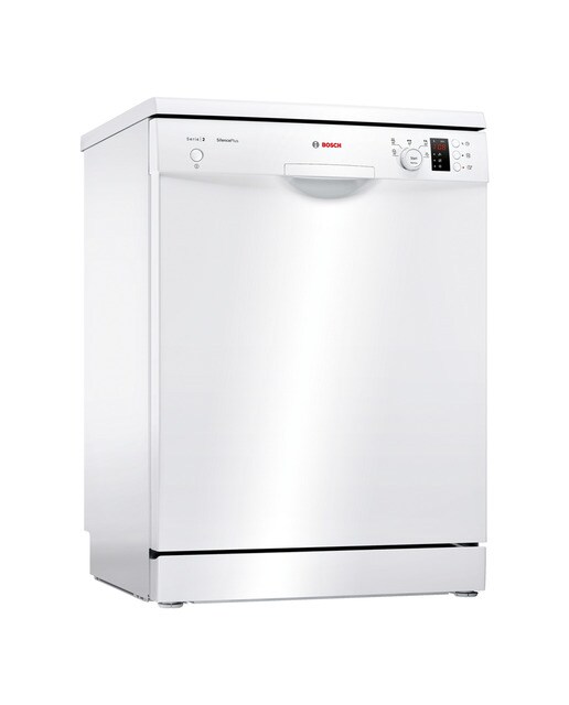 Imagem 0 de Máquina de Lavar Loiça Bosch Série 2 SMS25AW05E AquaStop, ActiveWater e EcoSilenceDrive? para 12 Talheres e de 60 cm - Branco