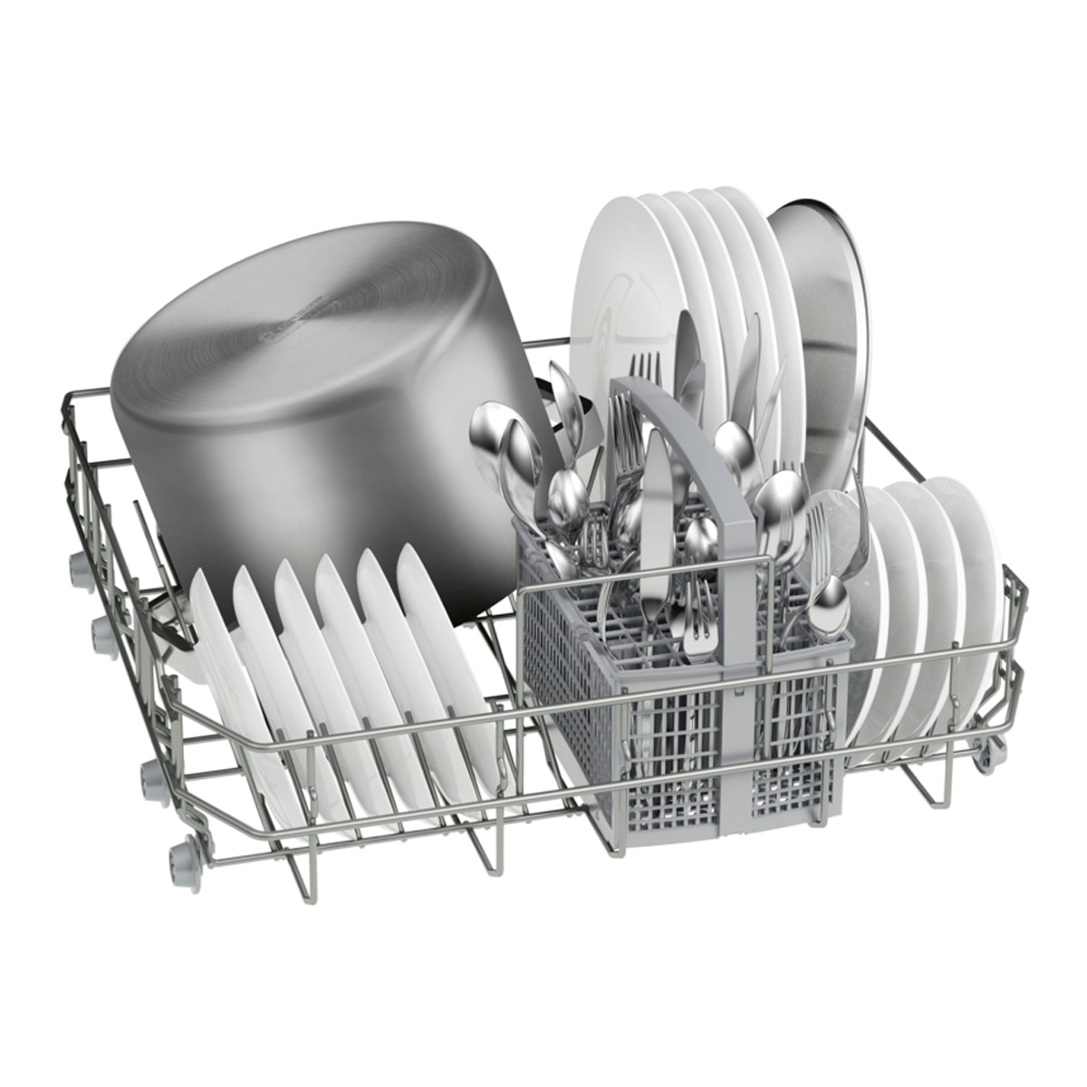 Máquina de Lavar Loiça Bosch Série 2 SMS25AW05E AquaStop, ActiveWater e EcoSilenceDrive? para 12 Talheres e de 60 cm - Branco Branco-4