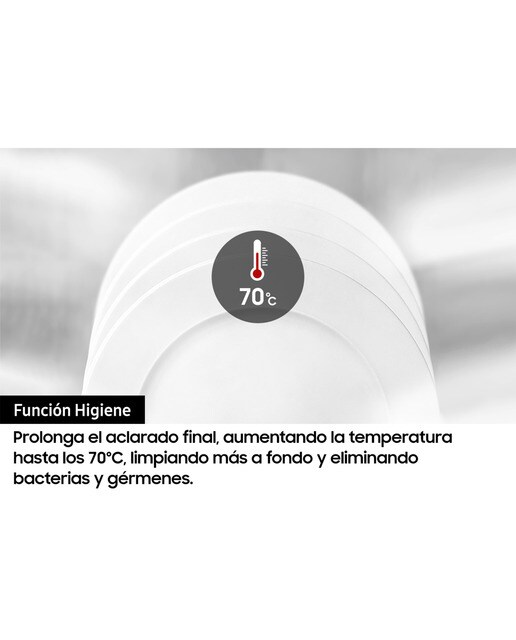 Lavavajillas Samsung 14 servicios, Bandeja Cubiertos, 60 cm Serie 6 - DW60M6050FW/EC - Blanco Blanco-5