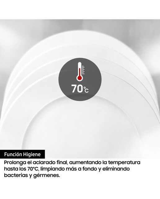 Lavavajillas Samsung 14 servicios, Bandeja Cubiertos, 60 cm Serie 6 - DW60M6050FS/EC Acero Inox-5