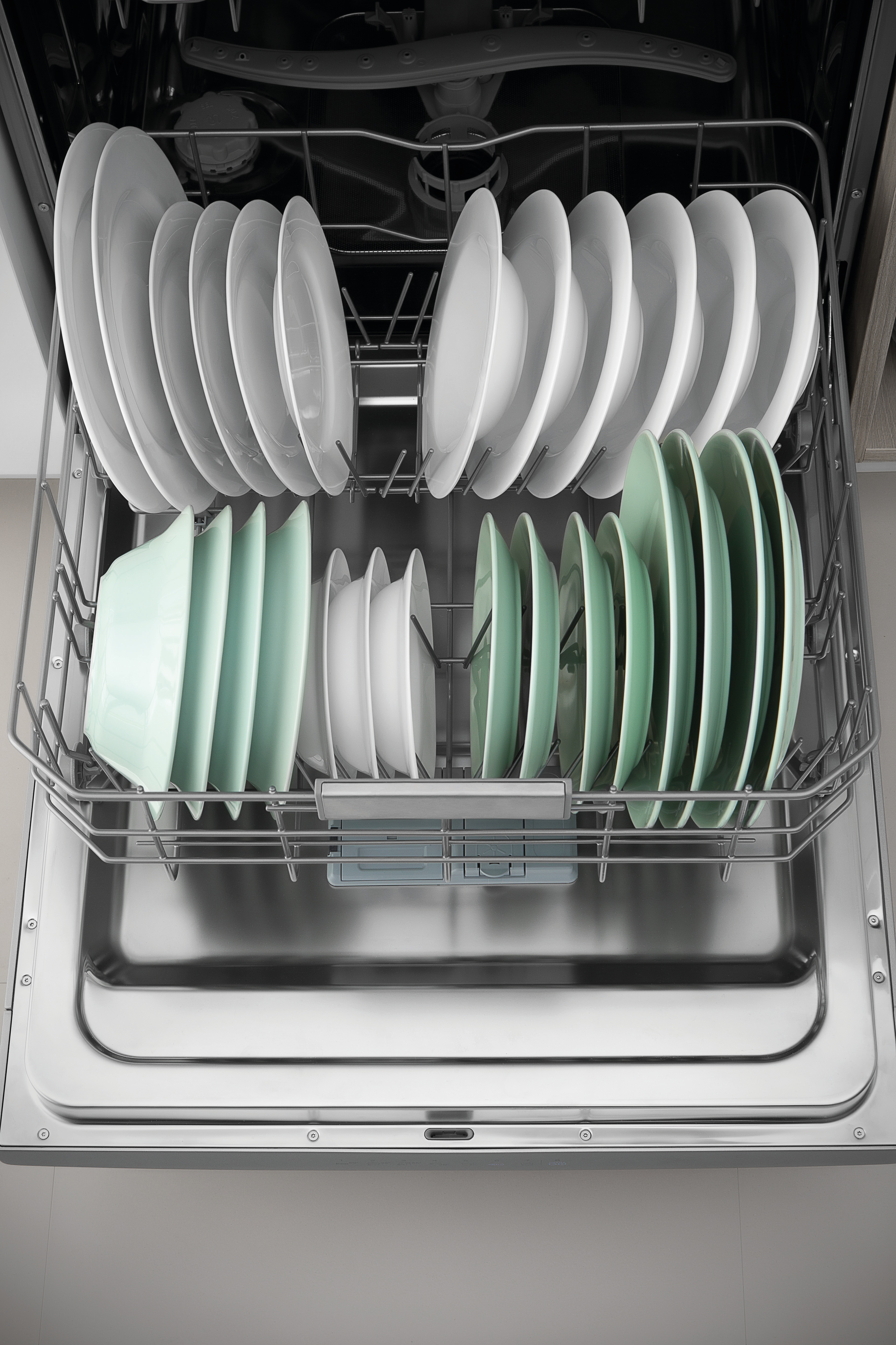 Lavavajillas Indesit 14 servicios, Bandeja Cubiertos, 60 cm - DFO 3T133 A F X Inox-3